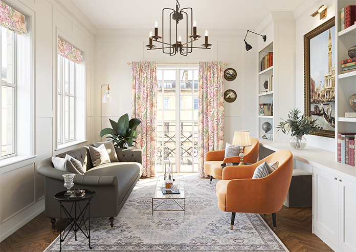 Canopy, Blood Orange - Made to Measure Curtain - Image 14